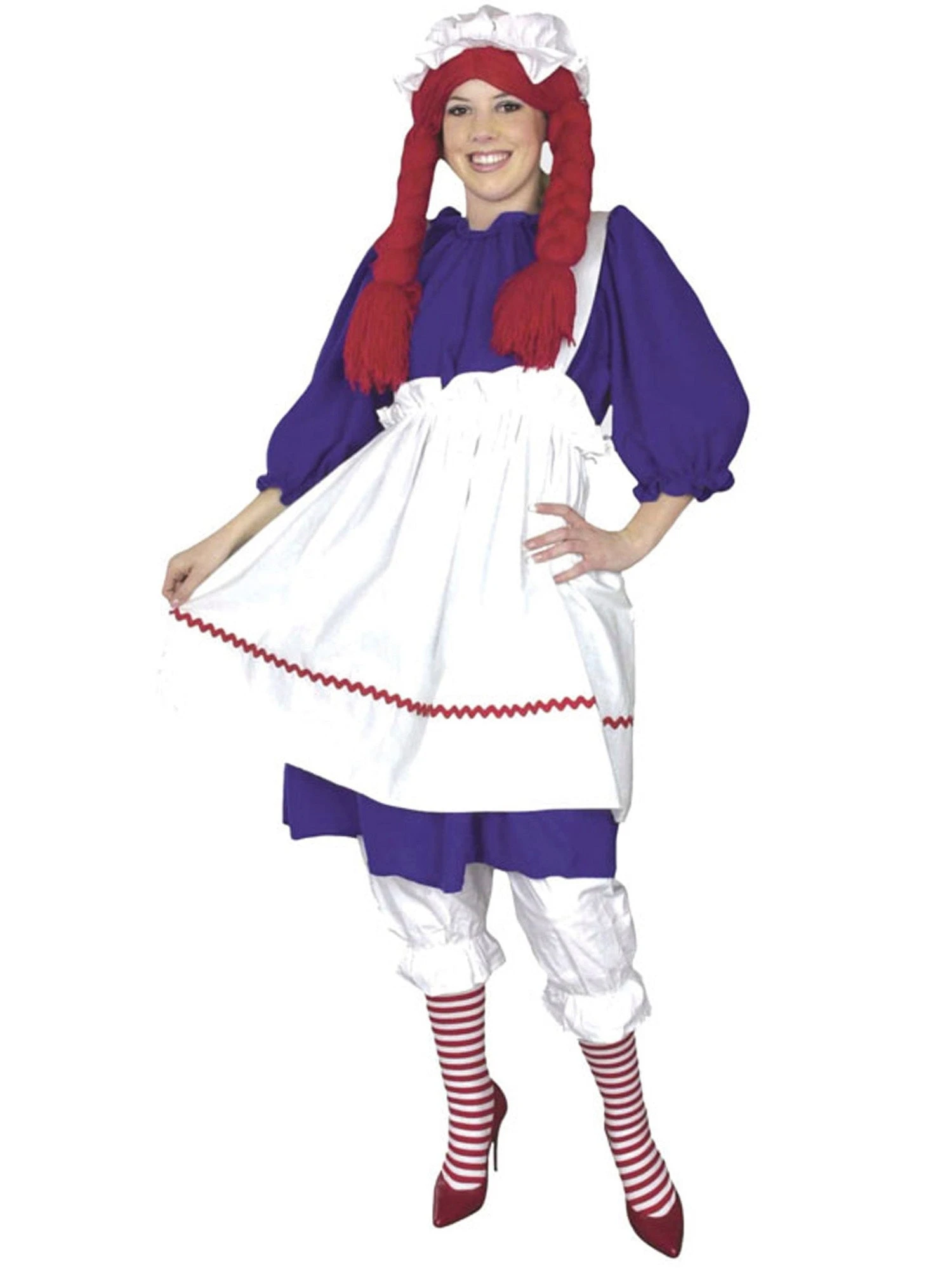 Raggedy Ann Plus Adult Costume 1 Raggedy Ann Plus Adult Costume