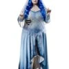 Women's Plus Size Corpse Bride Emily Costume