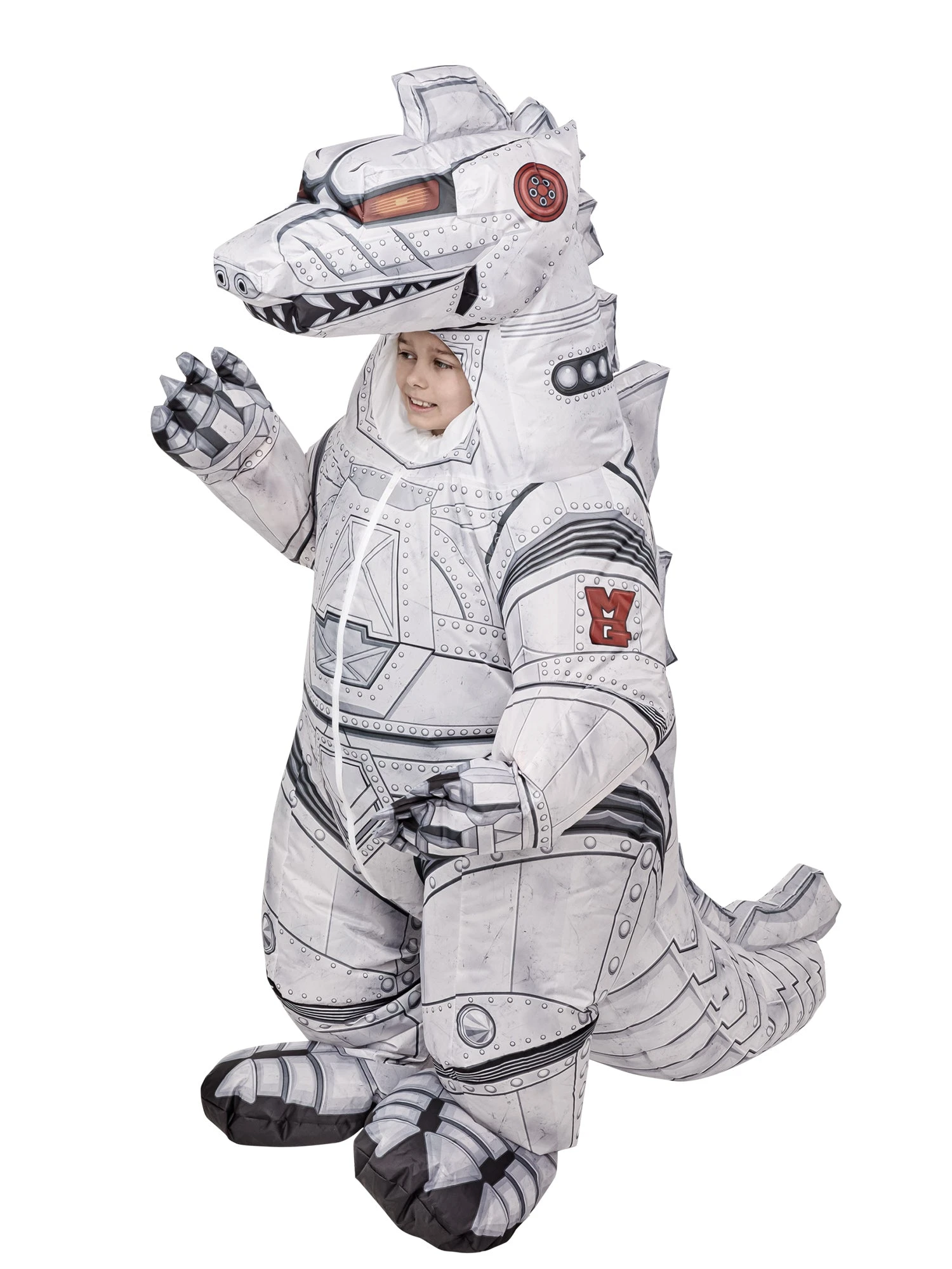Boys' Godzilla Classic Mechagodzilla Inflatable Costume 1 Boys' Godzilla Classic Mechagodzilla Inflatable Costume