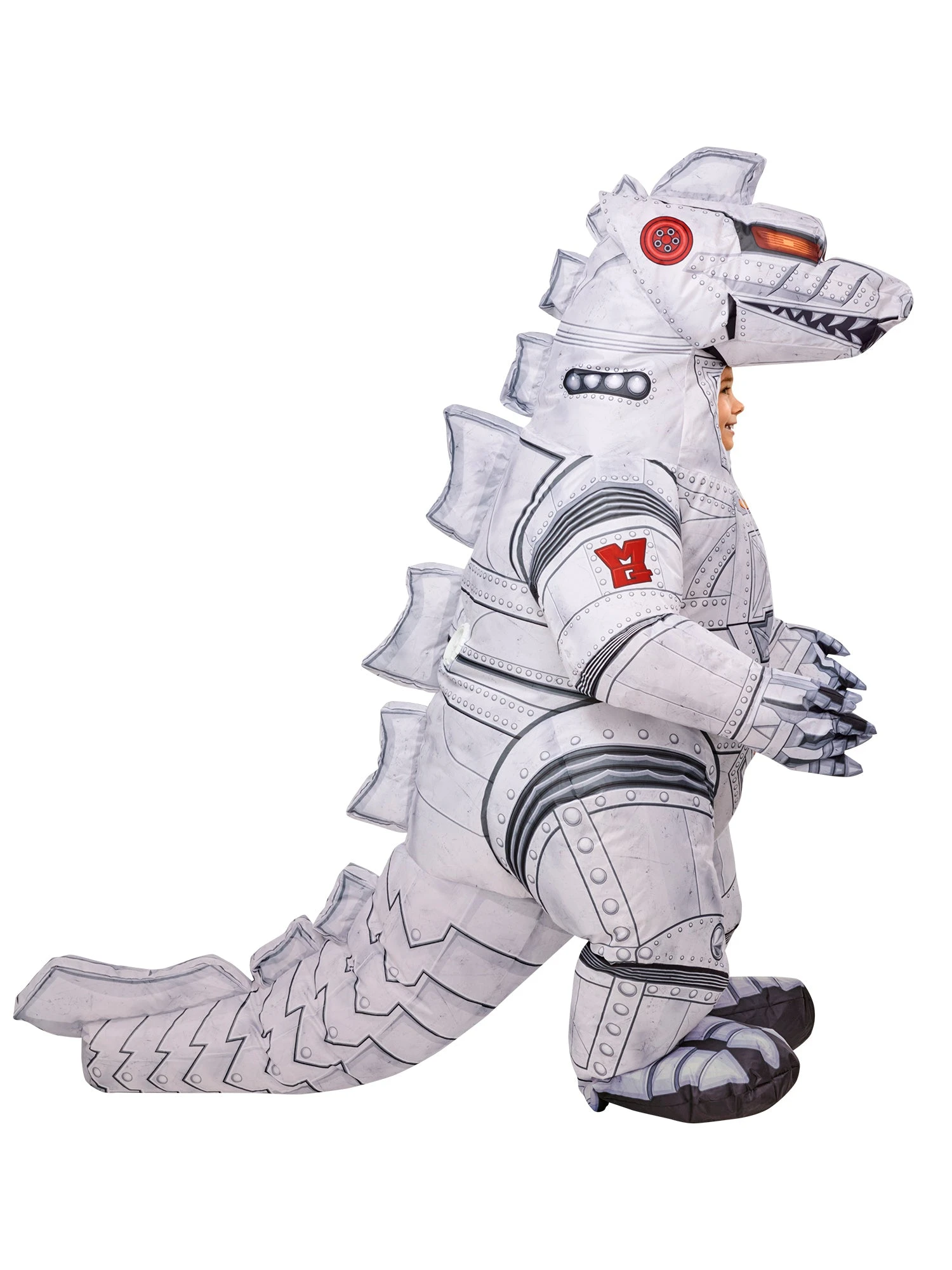 Boys' Godzilla Classic Mechagodzilla Inflatable Costume 4 Boys' Godzilla Classic Mechagodzilla Inflatable Costume - Image 4