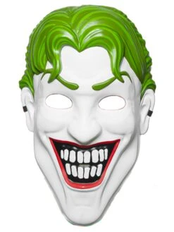Men's DC Comics Ben Cooper The Joker T-Shirt And Half Mask -Costume Supercenter Store 1001189v2 1