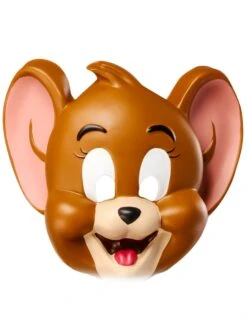 Men's Tom And Jerry Ben Cooper Jerry T-Shirt And Half Mask -Costume Supercenter Store 1001202v2 1