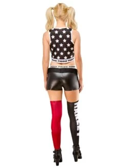 Women's Batman Harley Quinn Costume - Deluxe 9 Women's Batman Harley Quinn Costume - Deluxe -Costume Supercenter Store 1001250 5