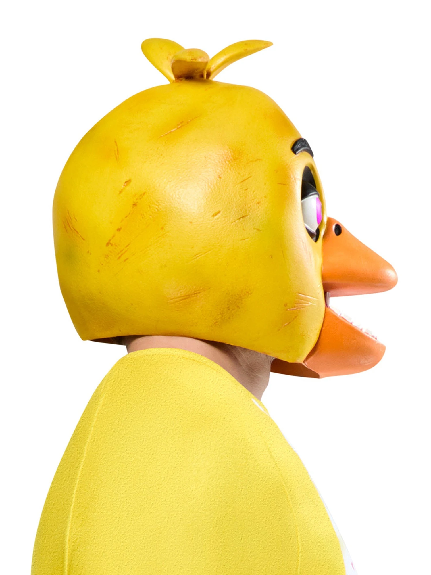 Adult Five Nights At Freddy's Chica Overhead Latex Mask 2 Adult Five Nights At Freddy's Chica Overhead Latex Mask - Image 2