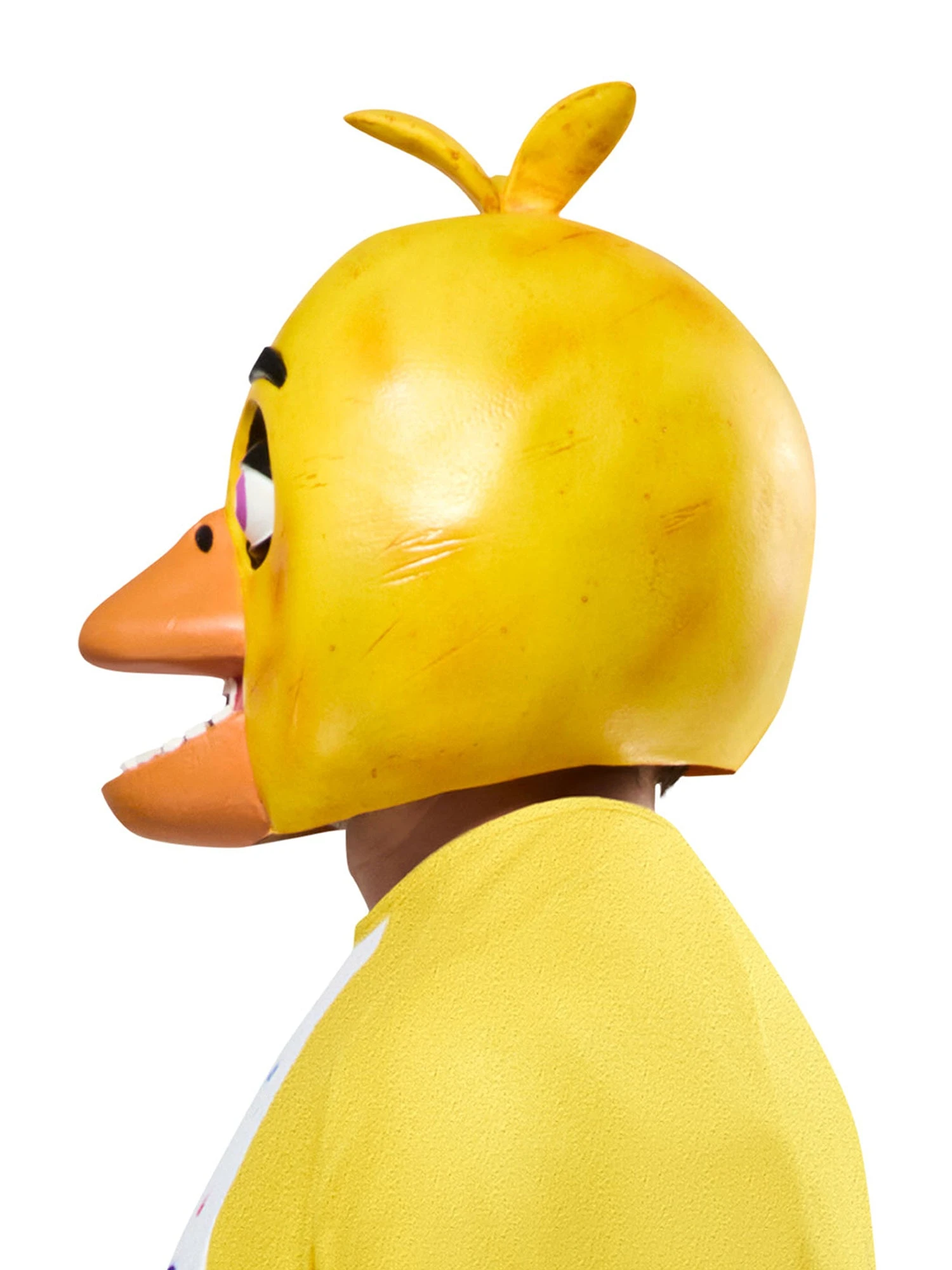 Adult Five Nights At Freddy's Chica Overhead Latex Mask 4 Adult Five Nights At Freddy's Chica Overhead Latex Mask - Image 4