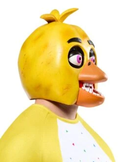 Adult Five Nights At Freddy's Chica Overhead Latex Mask 9 Adult Five Nights At Freddy's Chica Overhead Latex Mask -Costume Supercenter Store 1001287 5