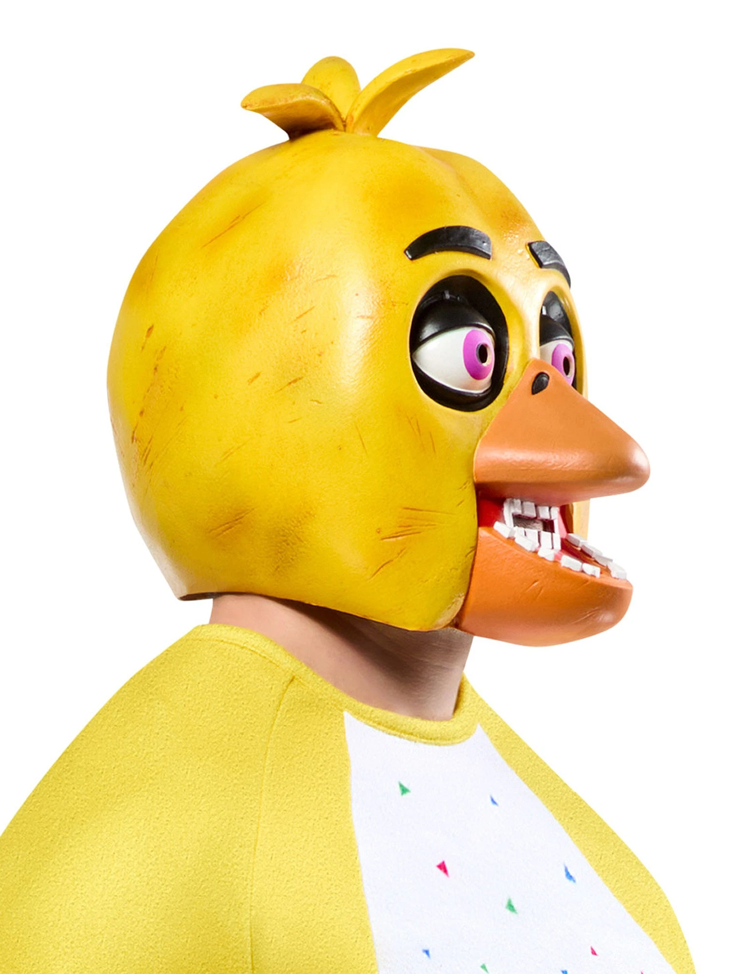 Adult Five Nights At Freddy's Chica Overhead Latex Mask 5 Adult Five Nights At Freddy's Chica Overhead Latex Mask - Image 5