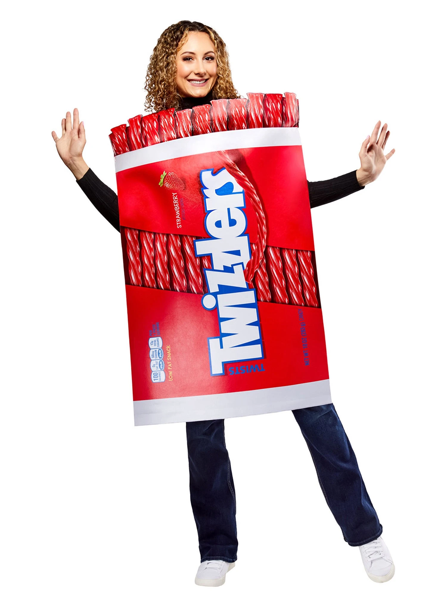 Adult Twizzlers Licorice Costume 1 Adult Twizzlers Licorice Costume
