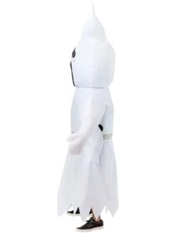 Adult White Ghost Reaper Inflatable Costume 7 Adult White Ghost Reaper Inflatable Costume -Costume Supercenter Store 1001458 4