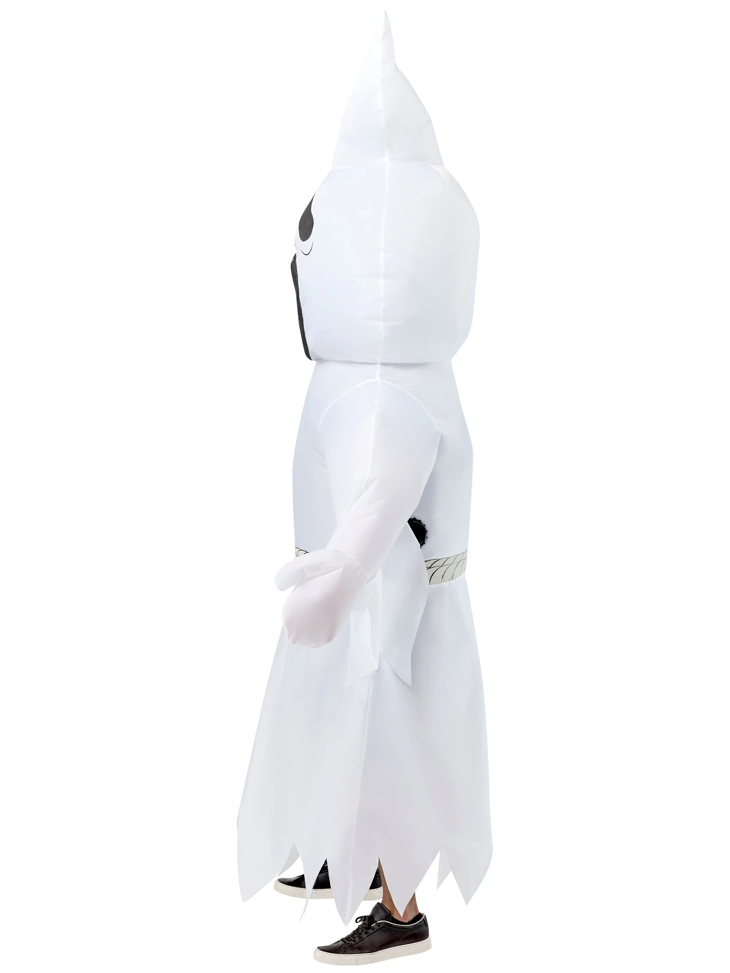 Adult White Ghost Reaper Inflatable Costume 4 Adult White Ghost Reaper Inflatable Costume - Image 4