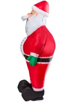 Adult Santa Claus Inflatable Costume 7 Adult Santa Claus Inflatable Costume -Costume Supercenter Store 1001460 4