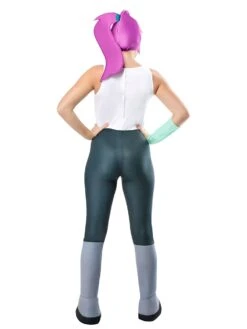 Women's Futurama Leela Costume With Wig -Costume Supercenter Store 1001627 4