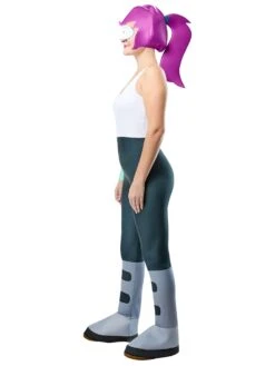 Women's Futurama Leela Costume With Wig -Costume Supercenter Store 1001627 5