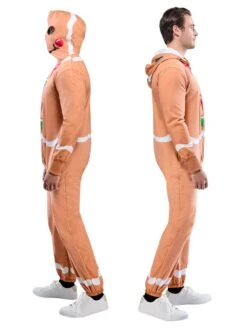 Adult Gingerbread Man Zipsters Hooded Costume -Costume Supercenter Store 1001736 v2 3