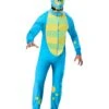 Adult Blue Monster Zipsters Hooded Costume
