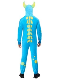 Adult Blue Monster Zipsters Hooded Costume 8 Adult Blue Monster Zipsters Hooded Costume -Costume Supercenter Store 1001739 4