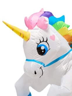 Kids' Ride On Unicorn Light Up Inflatable Costume 9 Kids' Ride On Unicorn Light Up Inflatable Costume -Costume Supercenter Store 1001803 5