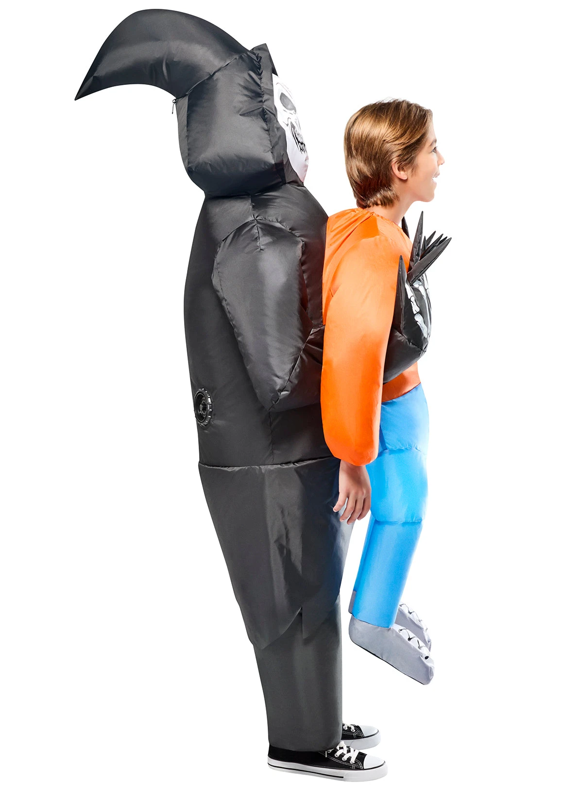 Kids' Grim Reaper Abduction Inflatable Costume 2 Kids' Grim Reaper Abduction Inflatable Costume - Image 2