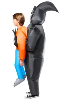 Kids' Grim Reaper Abduction Inflatable Costume 8 Kids' Grim Reaper Abduction Inflatable Costume -Costume Supercenter Store 1001808 4