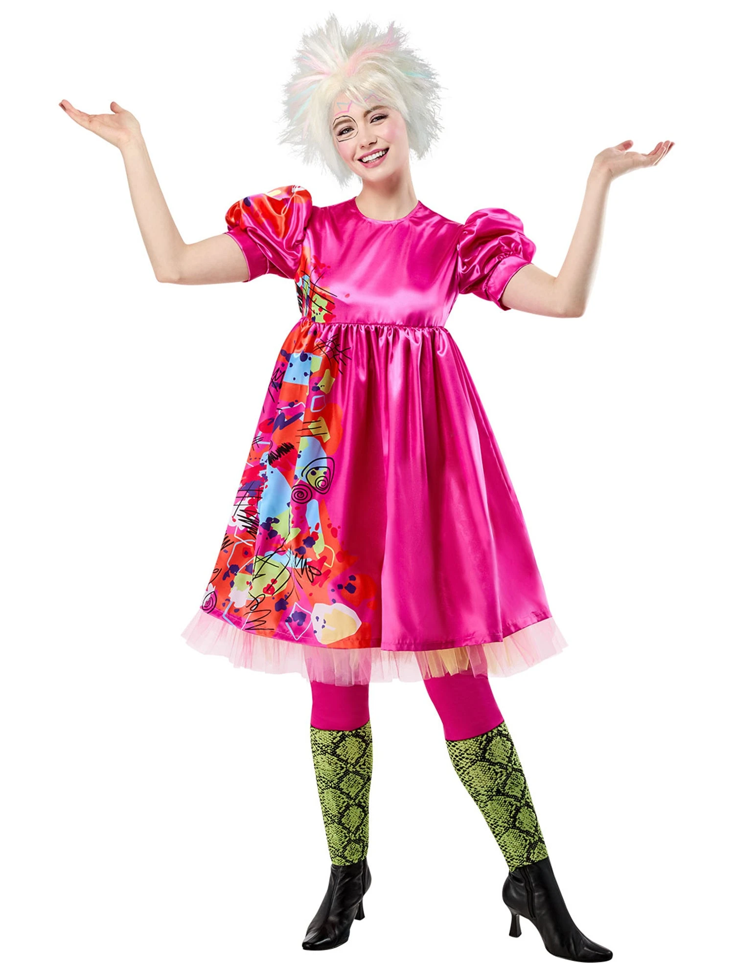 Women's Barbie Movie Weird Barbie Costume 1 Women's Barbie Movie Weird Barbie Costume