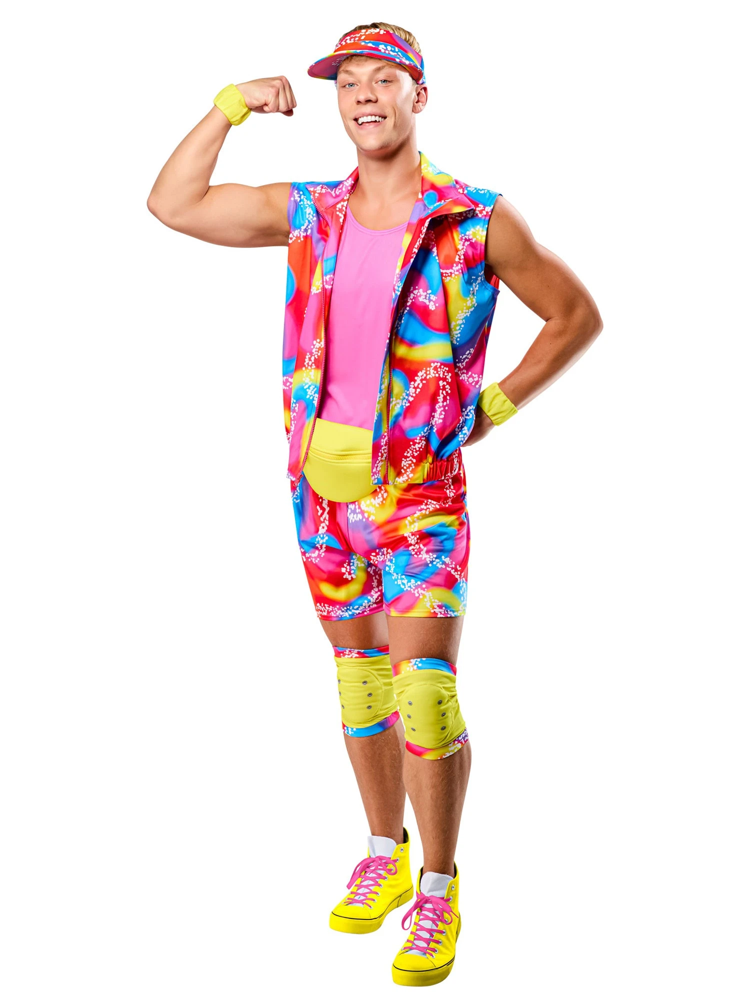 Men's Barbie Movie Roller Skate Ken Costume 2 Men's Barbie Movie Roller Skate Ken Costume - Image 2