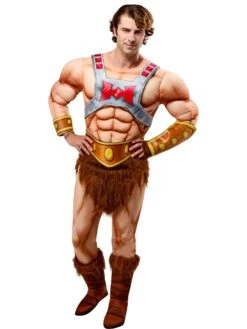 Men's Masters Of The Universe Revalation He-Man Costume - Deluxe