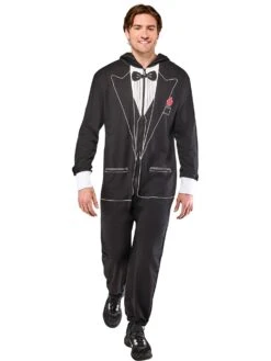 Men's Tuxedo Zipsters Costume