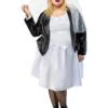 Women's Plus Size Bride Of Chucky Tiffany Costume