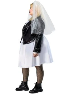Women's Plus Size Bride Of Chucky Tiffany Costume -Costume Supercenter Store 1001904 4