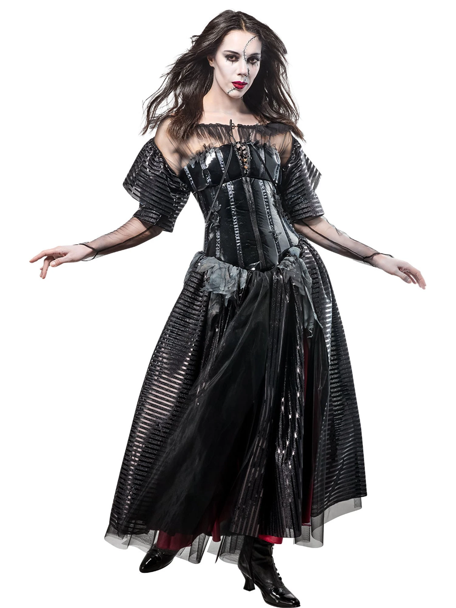 Women's Beetlejuice 2 Delores LaFerve Dress 2 Women's Beetlejuice 2 Delores LaFerve Dress - Image 2