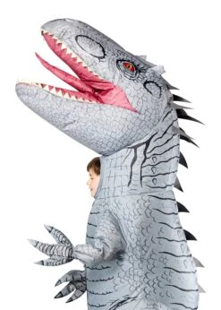 Kids' Jurassic World Rebirth Indominus Rex Inflatable Costume -Costume Supercenter Store 1001974 4
