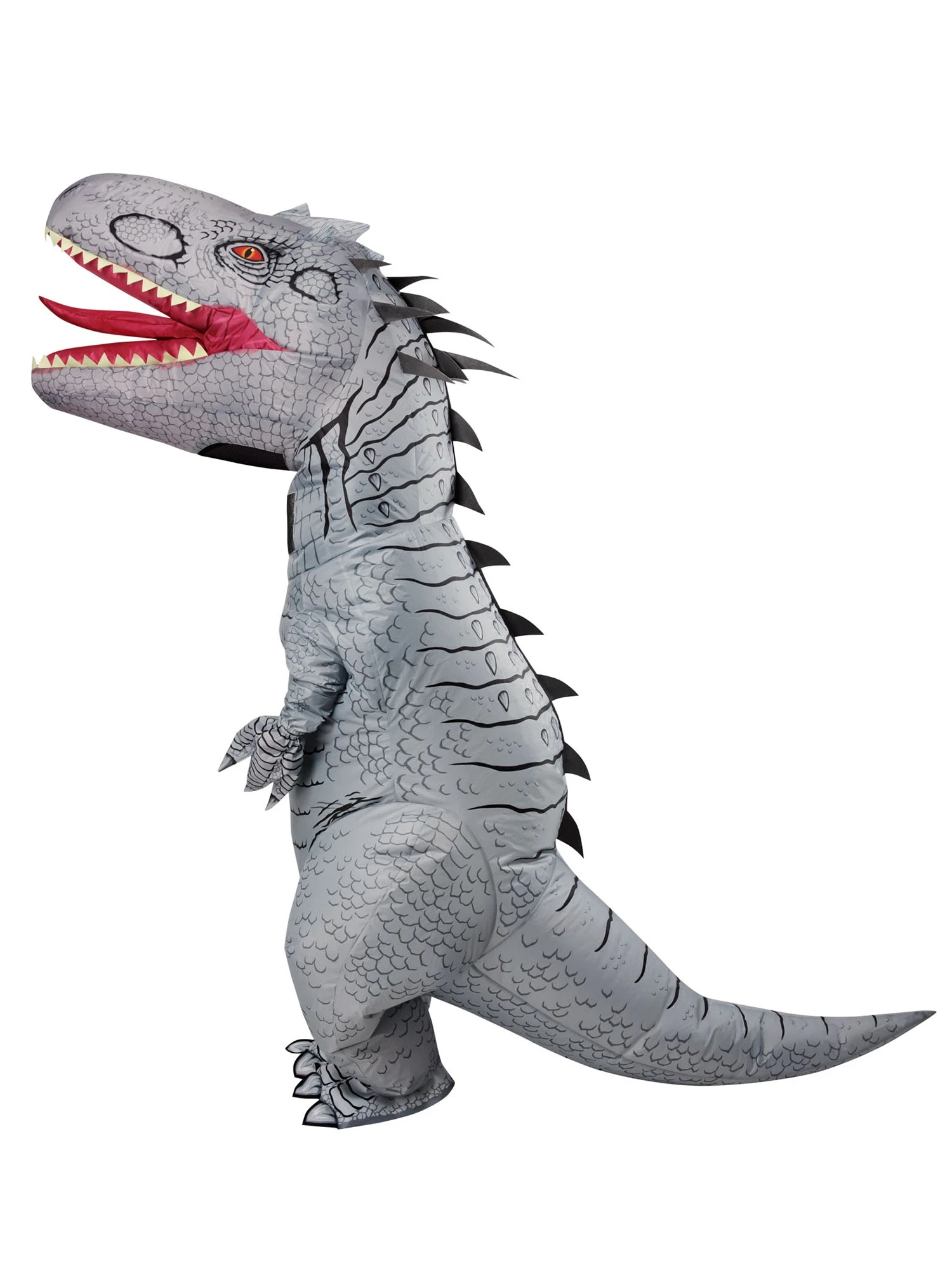 Adult Jurassic World Rebirth Indominus Rex Inflatable Costume 2 Adult Jurassic World Rebirth Indominus Rex Inflatable Costume - Image 2