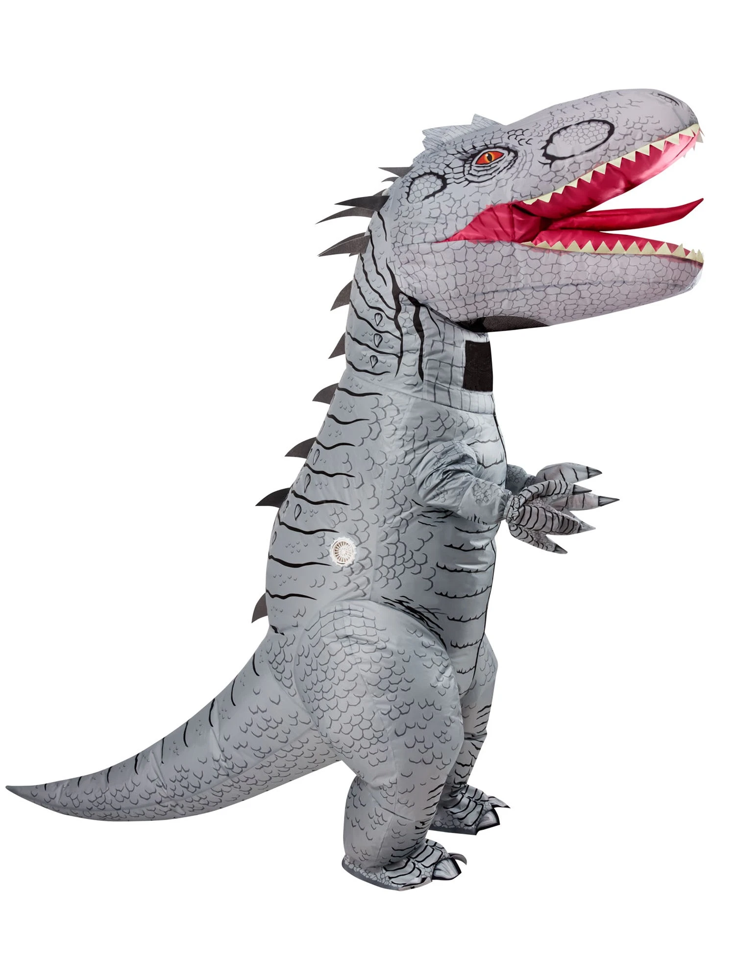 Adult Jurassic World Rebirth Indominus Rex Inflatable Costume 3 Adult Jurassic World Rebirth Indominus Rex Inflatable Costume - Image 3