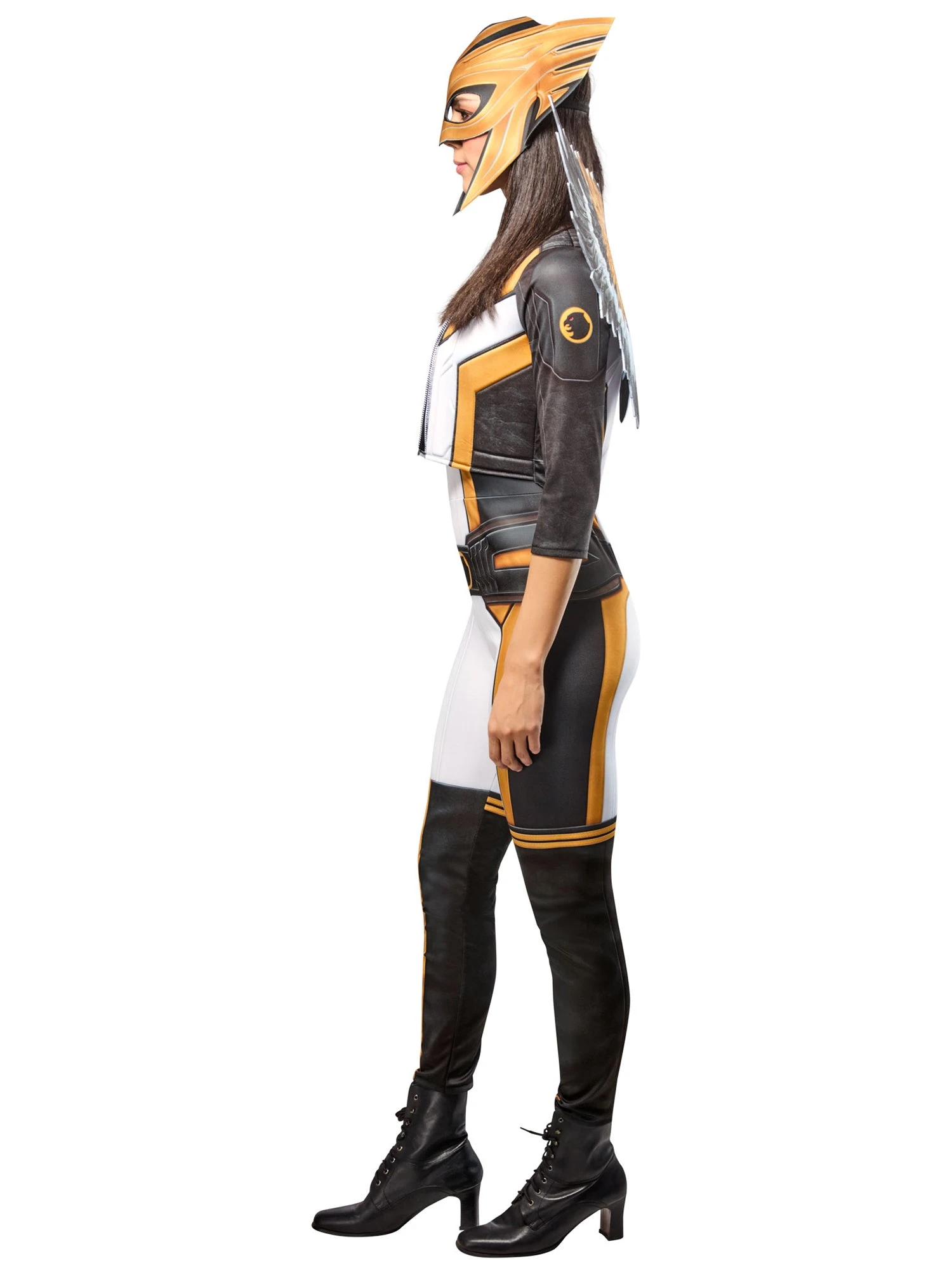 Women's Superman Movie Hawk Girl Costume - Deluxe 2 Women's Superman Movie Hawk Girl Costume - Deluxe - Image 2