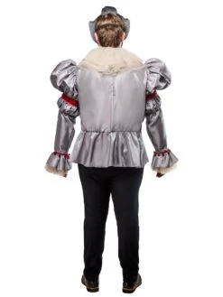 Men's Big And Tall It 2017 Pennywise Costume With Mask 6 Men's Big And Tall It 2017 Pennywise Costume With Mask -Costume Supercenter Store 1001991 3