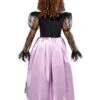 Girls' Purple And Black Gothic Queen Costume