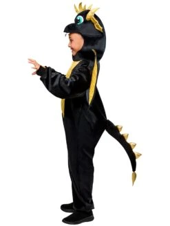 Kids' Black Dragon Zipsters Costume -Costume Supercenter Store 1002372 4
