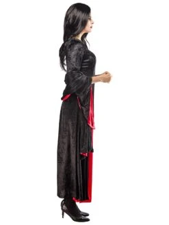 Women's Wednesday Morticia Addams Dress 7 Women's Wednesday Morticia Addams Dress -Costume Supercenter Store 1002458 4