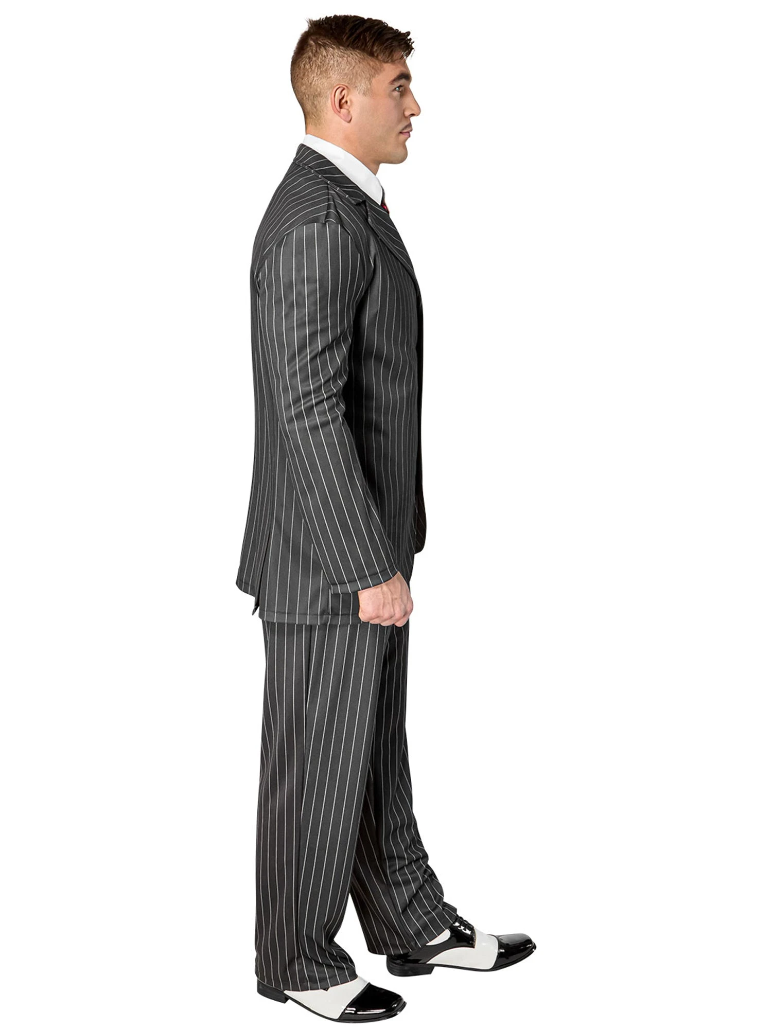 Men's Wednesday Nevermore Academy Gomez Addams Costume 2 Men's Wednesday Nevermore Academy Gomez Addams Costume - Image 2