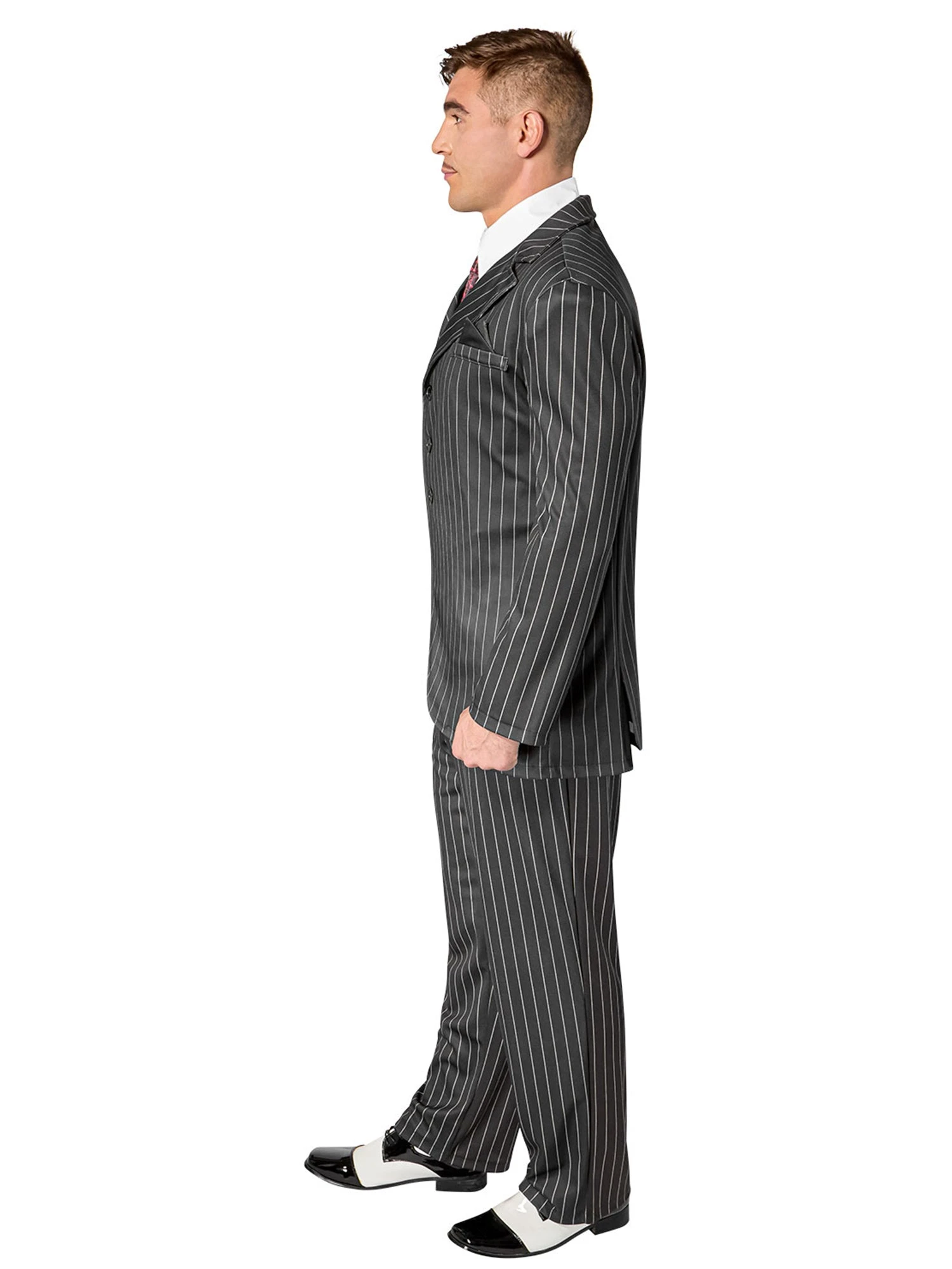 Men's Wednesday Nevermore Academy Gomez Addams Costume 4 Men's Wednesday Nevermore Academy Gomez Addams Costume - Image 4