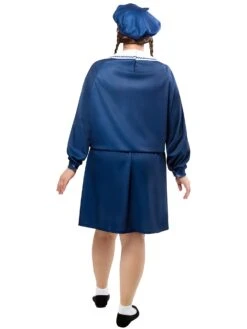 Women's Plus Size American Girl Molly McIntire Dress With Beret Costume Set -Costume Supercenter Store 1002804 3