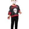 Friday The 13th Jason Voorhees Costume Top With Mask For Toddlers