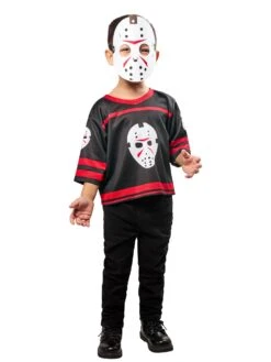 Friday The 13th Jason Voorhees Costume Top With Mask For Toddlers
