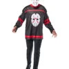 Men's Friday The 13th Jason Voorhees Costume Top With Mask