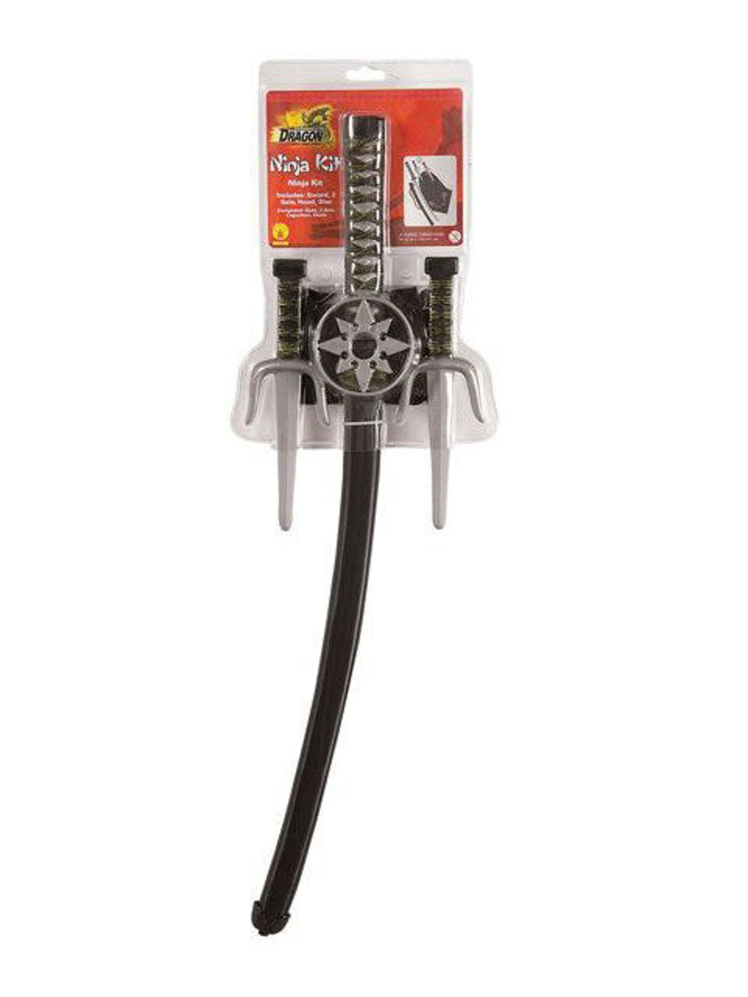 Kids' Black Dragon Ninja Accessory Pack 1 Kids' Black Dragon Ninja Accessory Pack