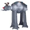 8 Foot Star Wars AT-AT Walker Reindeer Light Up Christmas Inflatable Lawn Decoration