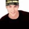 Adult Black And Gold Conductor Hat