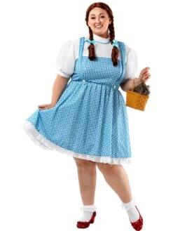 Women's Plus Size Wizard Of Oz Dorothy Costume