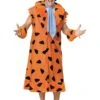 Men's Big And Tall Fred Flintstone Costume - Deluxe