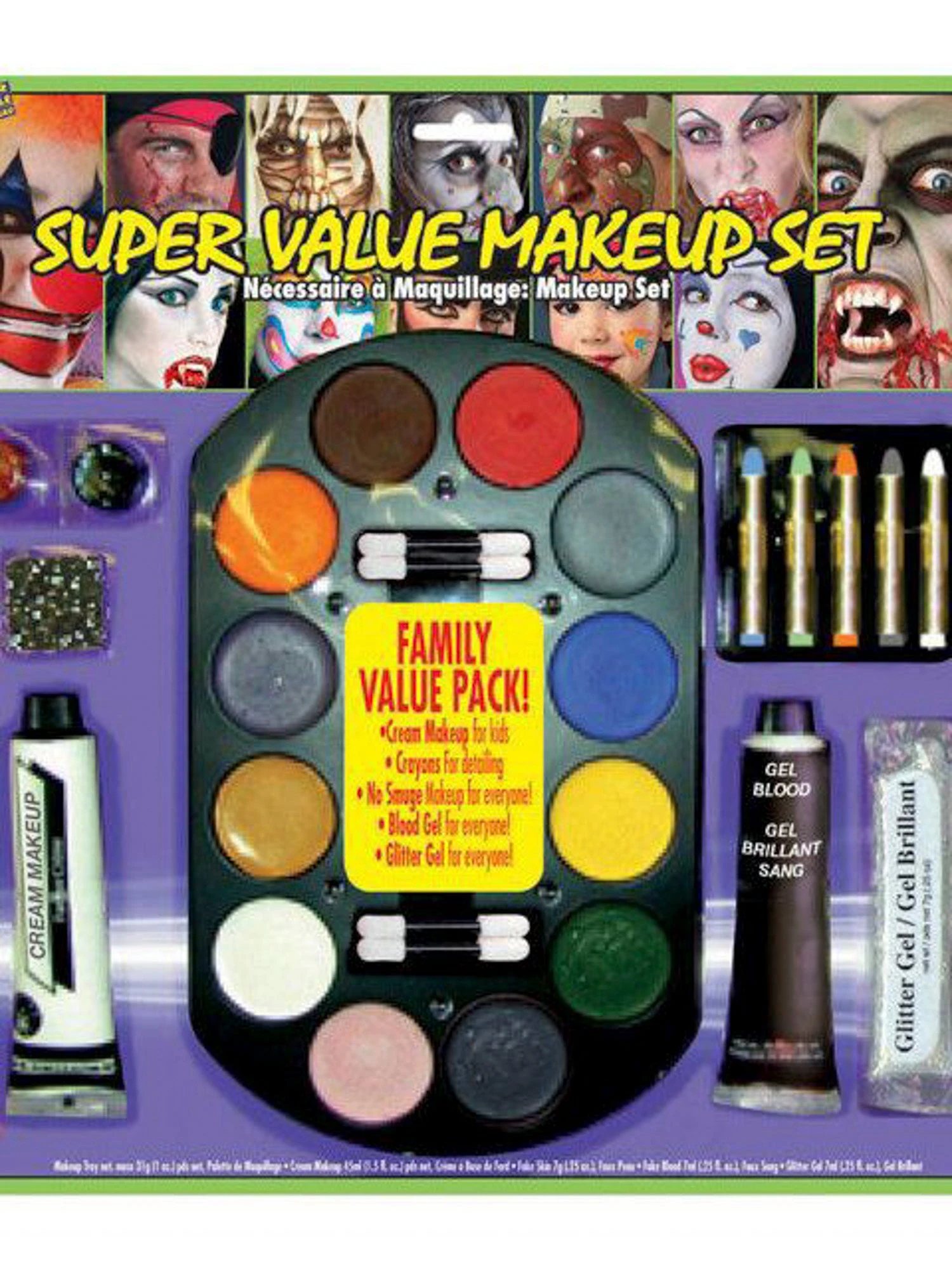Super Value Hair Color And Makeup Set 1 Super Value Hair Color And Makeup Set